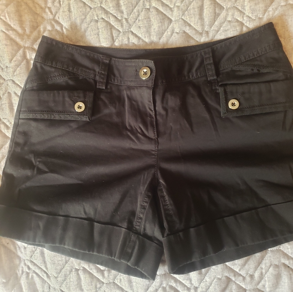 Whbm black shorts